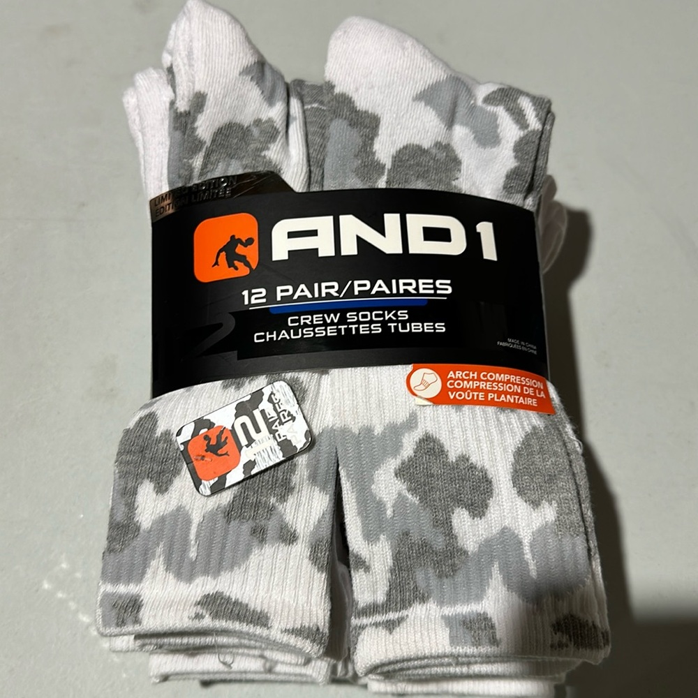 Sock 12 pair crew sock